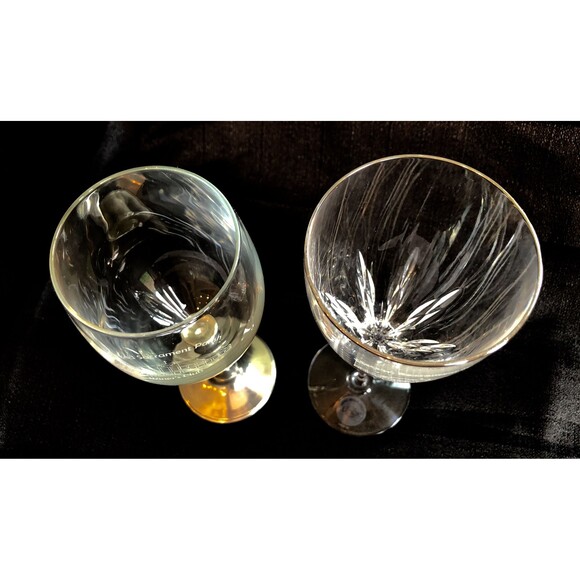 1 Blessed Sacrament Winers Club, 1 Lenox Goblet Strauss Artina Pewter Goblet - Picture 2 of 4